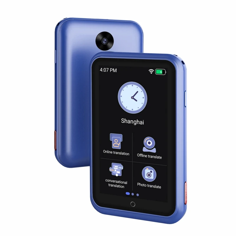 BAAZ HOT S30 Voice Translator Chatgpt Multi-Language 4G SIM Realtime Translation Device For Travel Learner Intelligent Translate
BAAZ HOT S30 Voice Translator Chatgpt Multi-Language 4G SIM Realtime Translation Device For Travel Learner Intelligent Translate