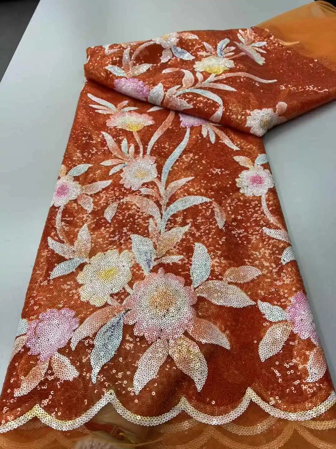 Luxury African Sequins Lace Fabric 2025 High Quality Lace 5 Yards French Lace Fabric Nigerian Lace Fabrics Party,ZX17500
Luxury African Sequins Lace Fabric 2025 High Quality Lace 5 Yards French Lace Fabric Nigerian Lace Fabrics Party,ZX17500