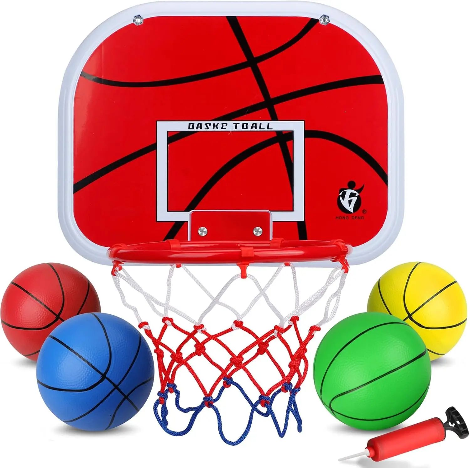 Mini Basketball Hoop Set for Kids Adults, Wall Mount Indoor Play with 4 Balls, ABS Backboard Metal Rim, Space-Saving Game for
Mini Basketball Hoop Set for Kids Adults, Wall Mount Indoor Play with 4 Balls, ABS Backboard Metal Rim, Space-Saving Game for