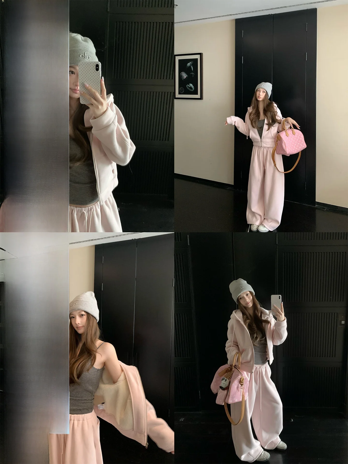 Chestnut a Thiened Hoodie Pants Set Women's Winter Beau Formula Stand Edition Casual Comfortable Cotton Blend
Chestnut a Thiened Hoodie Pants Set Women's Winter Beau Formula Stand Edition Casual Comfortable Cotton Blend