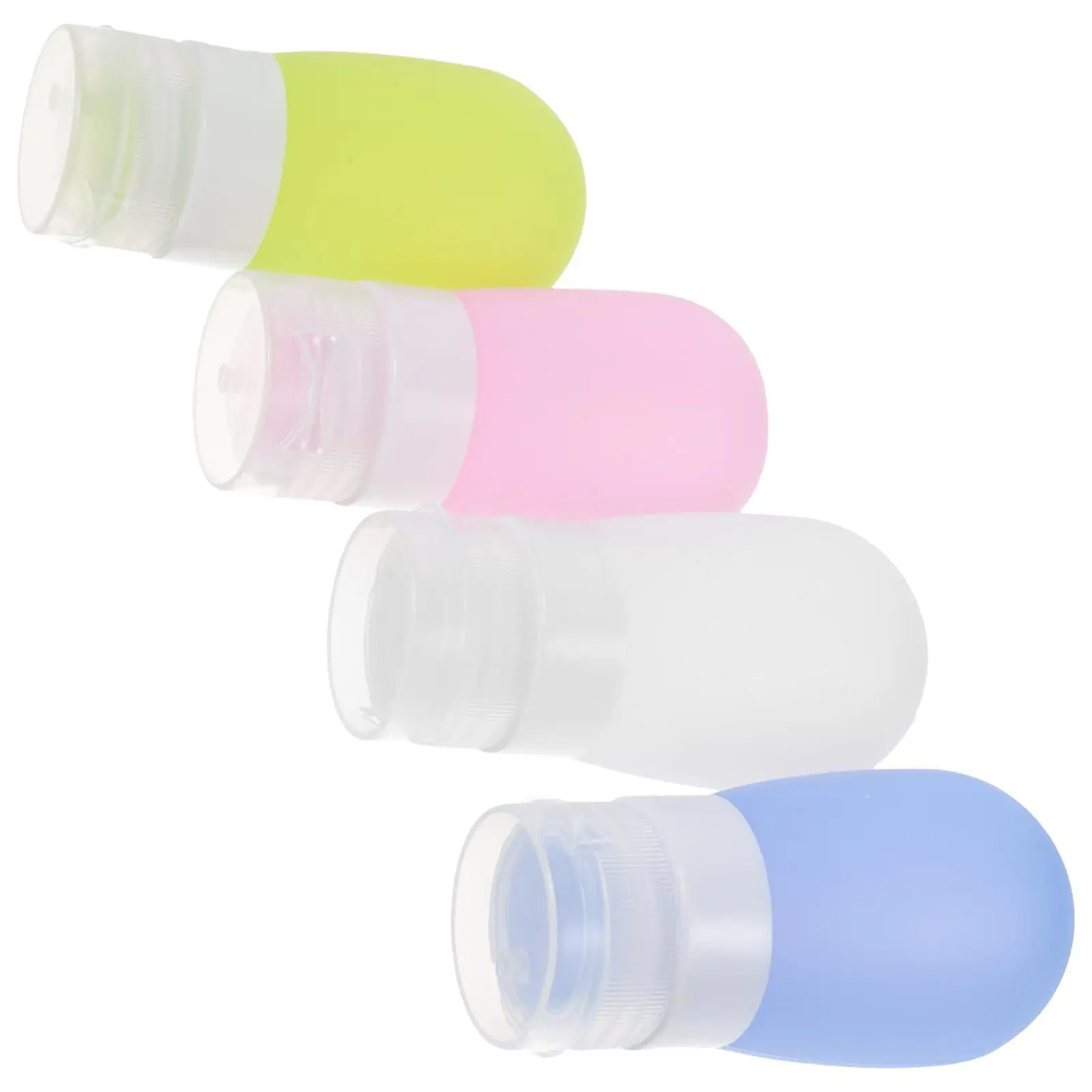 4pcs Travel Toiletry Bottles80ml Shampoo Containers Portable Silicone Green Blue Pink Travel Size Bottles For
4pcs Travel Toiletry Bottles80ml Shampoo Containers Portable Silicone Green Blue Pink Travel Size Bottles For