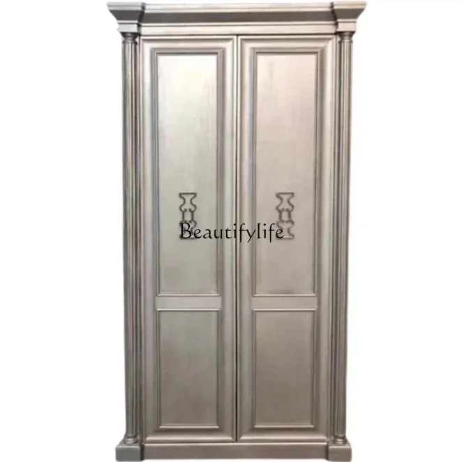LJYAmerican light luxury champagne color premium gray wardrobe retro master bedroom three doors four doors wardrobe
LJYAmerican light luxury champagne color premium gray wardrobe retro master bedroom three doors four doors wardrobe