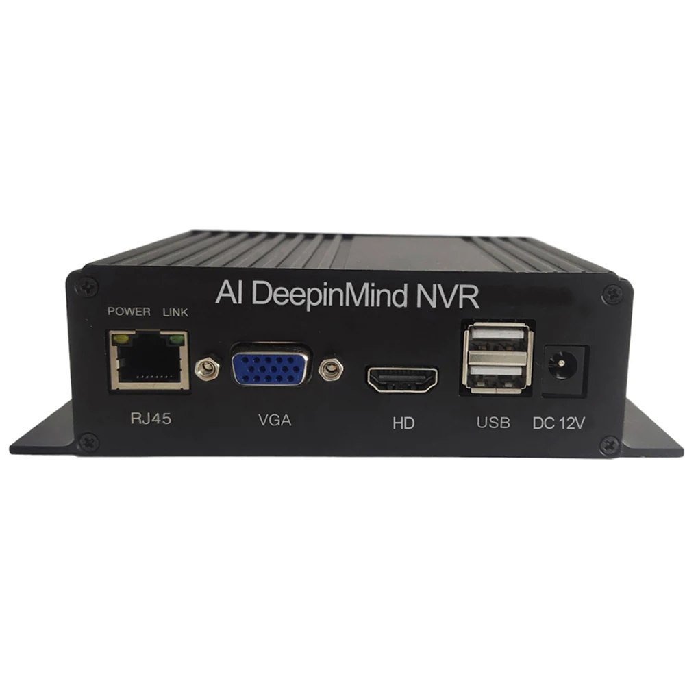 AI DeepinMind NVR 2ch Temp Screening Management System Network Video Recorder Face Recognition
AI DeepinMind NVR 2ch Temp Screening Management System Network Video Recorder Face Recognition