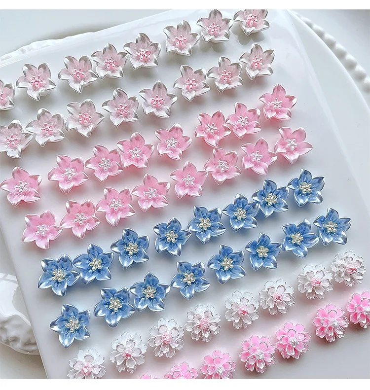 50pc Kawaii Lily Flowers Nail Parts Figures Design For French Manicure 3D Hibiscus Flower Charm Rhinestones Nail Art Accessories
50pc Kawaii Lily Flowers Nail Parts Figures Design For French Manicure 3D Hibiscus Flower Charm Rhinestones Nail Art Accessories