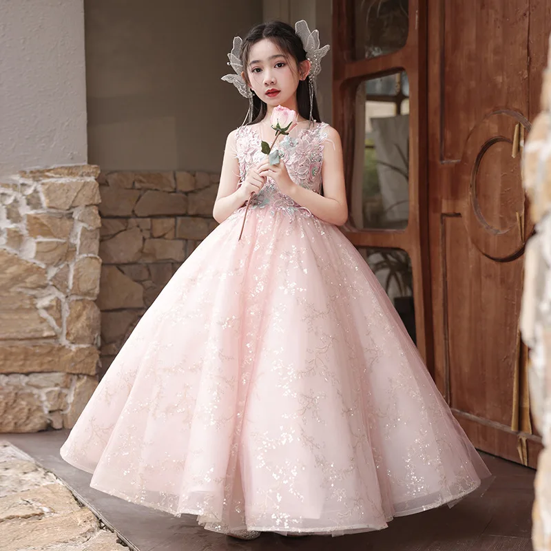 Pink Baby Kids Princess Tulle Lace Flower Girl Dress Children First Communion Dress Ball Gown Wedding Party Dress Birthday Show
Pink Baby Kids Princess Tulle Lace Flower Girl Dress Children First Communion Dress Ball Gown Wedding Party Dress Birthday Show