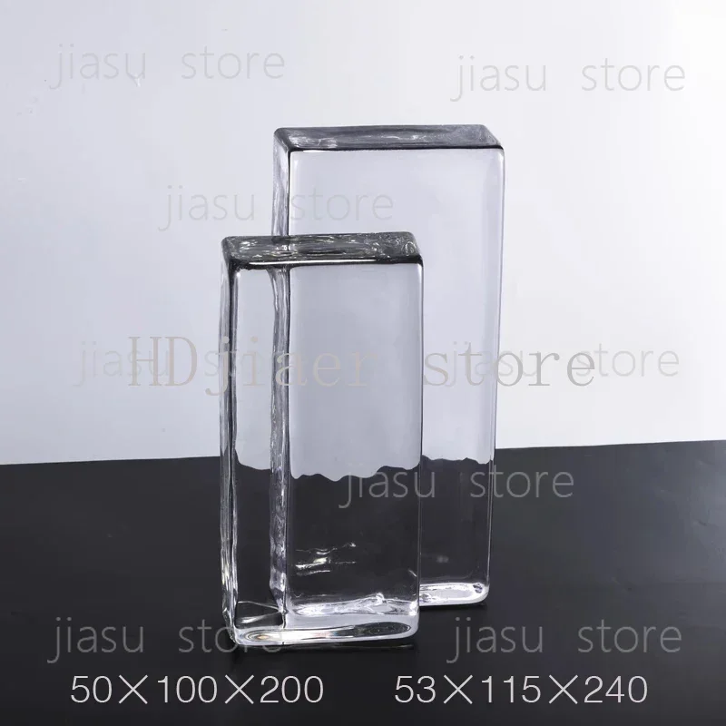 Ultra-White Series Solid Hot-Melt Glass Bricks - For Partition Walls, Transparent Square Crystal Brick Walls
Ultra-White Series Solid Hot-Melt Glass Bricks - For Partition Walls, Transparent Square Crystal Brick Walls