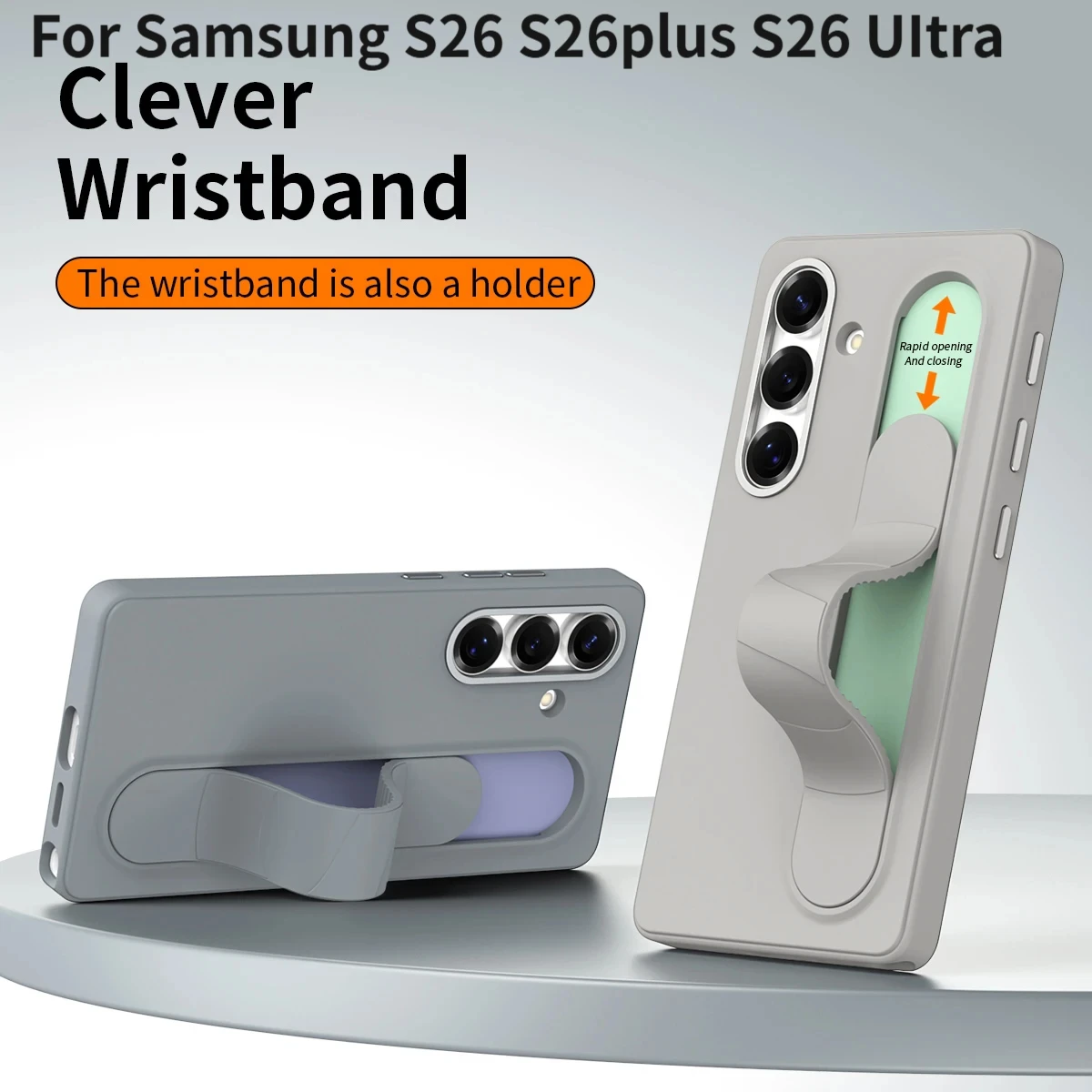 For Samsung S26 S26plus S26 UItra S25 Standing Grip Case S25Plus Standing Grip Smartphone Case Genuine
For Samsung S26 S26plus S26 UItra S25 Standing Grip Case S25Plus Standing Grip Smartphone Case Genuine