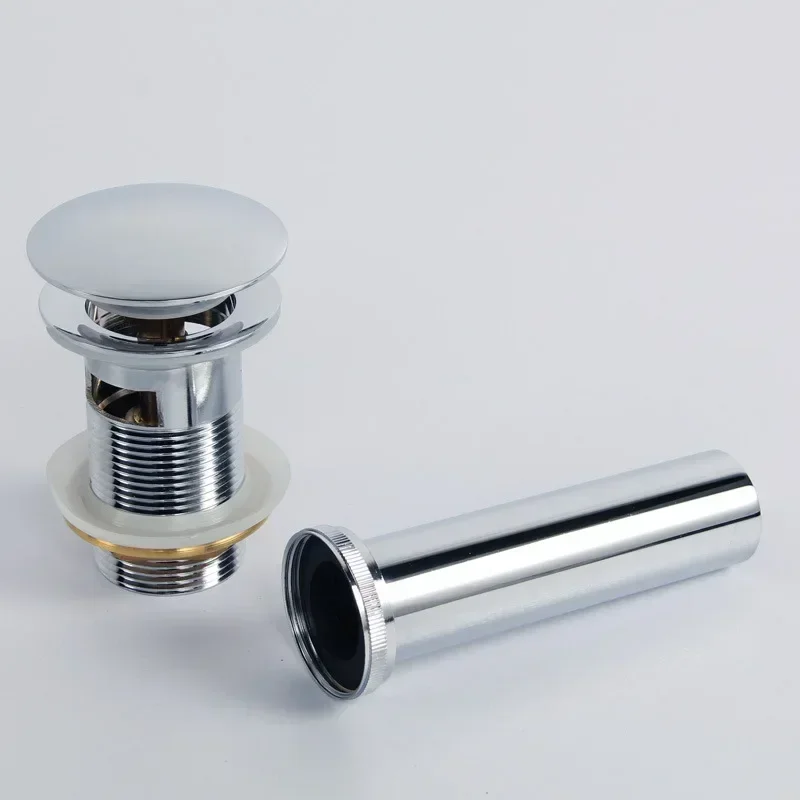 Water Drains High Quality Solid Brass Bathroom Lavatory Sink Pop Up Drain Chrome Finish with Overflow Sink Accessories
Water Drains High Quality Solid Brass Bathroom Lavatory Sink Pop Up Drain Chrome Finish with Overflow Sink Accessories