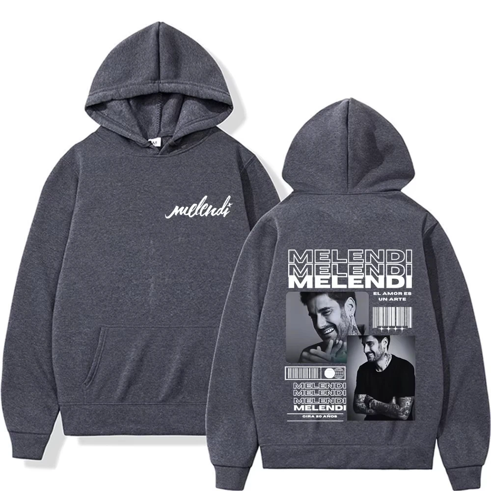 Rapper Melendi Tour New Album Graphic Hoodie Men Women Fashion Vintage Pop Music Sweatshirts Male Hip Hop Loose Pullover Hoodies
Rapper Melendi Tour New Album Graphic Hoodie Men Women Fashion Vintage Pop Music Sweatshirts Male Hip Hop Loose Pullover Hoodies