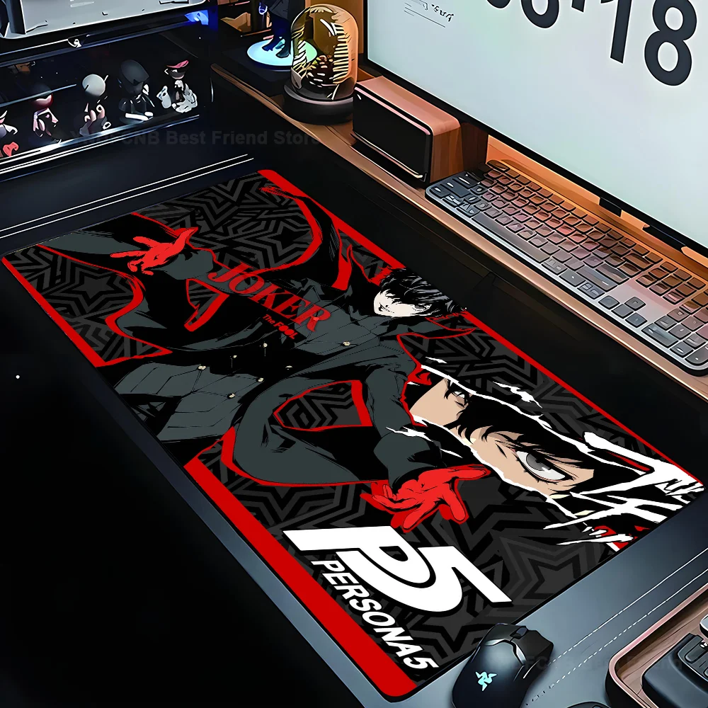 P-Persona 5 Game Mouse Mat Desk Mat With Pad Gaming Accessories Prime Gaming XXL Keyboard Pad
P-Persona 5 Game Mouse Mat Desk Mat With Pad Gaming Accessories Prime Gaming XXL Keyboard Pad
