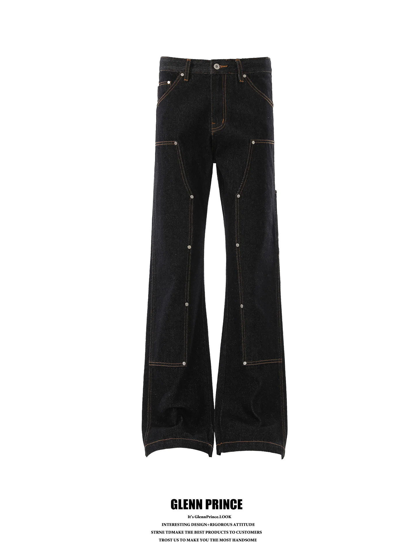 American Retro Nail Micro Flared Original Cowhide Logging Jeans Men's Street Cool Straight Leg Pants Cotton Denim Jeans
American Retro Nail Micro Flared Original Cowhide Logging Jeans Men's Street Cool Straight Leg Pants Cotton Denim Jeans