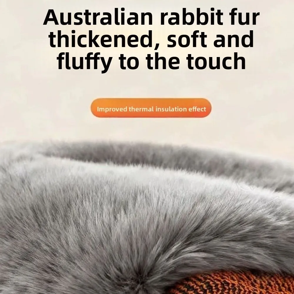 Теплые наколенники из искусственной кроличьей шерсти с ремнями, морозостойкие, ветрозащитные, толстые наколенники, многофункциональные, удобные
Теплые наколенники из искусственной кроличьей шерсти с ремнями, морозостойкие, ветрозащитные, толстые наколенники, многофункциональные, удобные