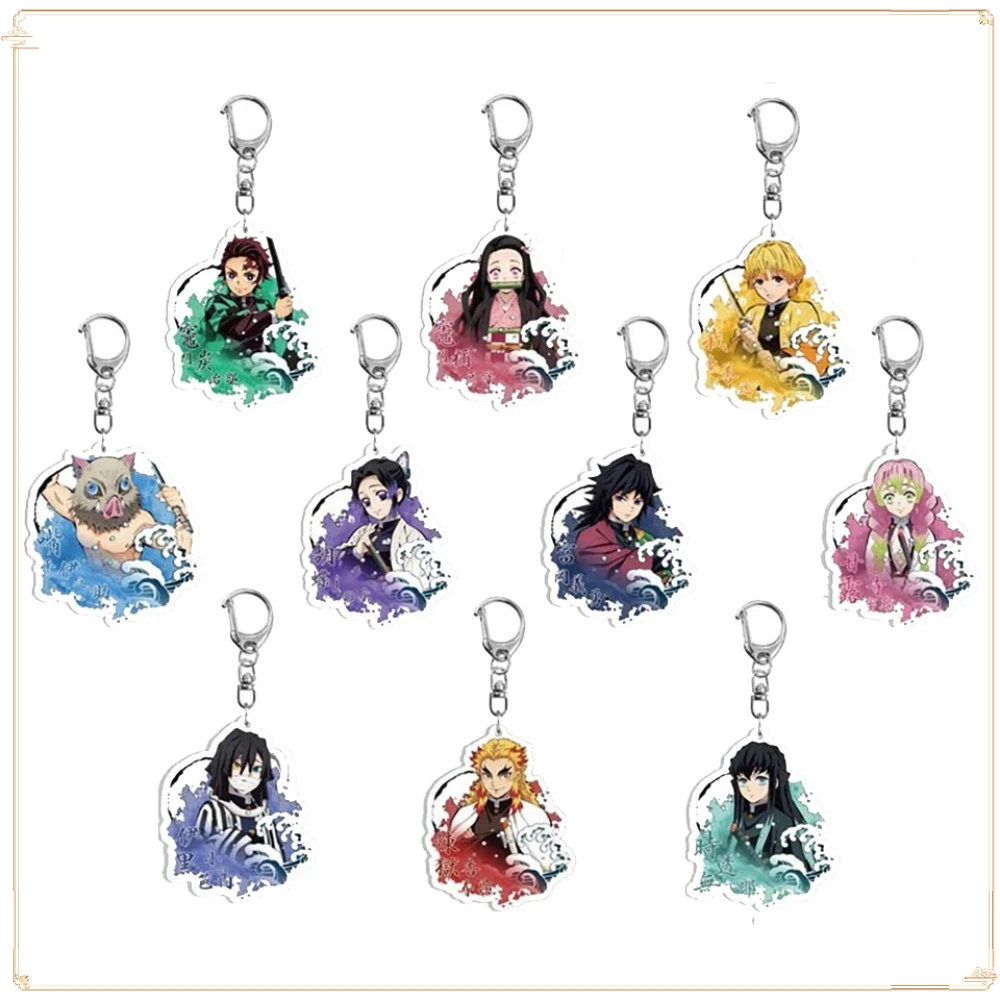 Demon Slayer Anime Children's Favorite Acrylic Pendant Birthday Surprise Gifts Backpack Versatile Fashion Decoration Keychain
Demon Slayer Anime Children's Favorite Acrylic Pendant Birthday Surprise Gifts Backpack Versatile Fashion Decoration Keychain