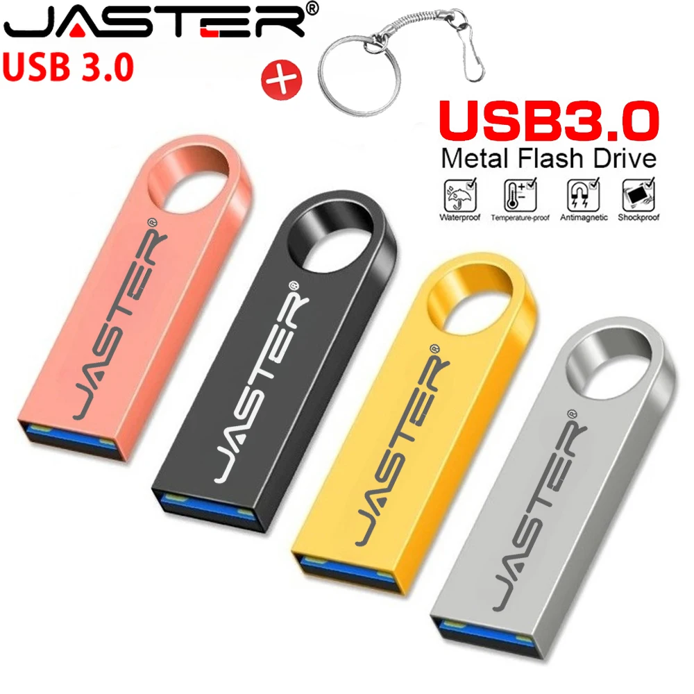 JASTER High-Speed U-Shaped Metal USB 3.0 Flash Drive 128GB 100% Real Capacity Pen Drive Keychain U Disk Waterproof Memory Stick
JASTER High-Speed U-Shaped Metal USB 3.0 Flash Drive 128GB 100% Real Capacity Pen Drive Keychain U Disk Waterproof Memory Stick