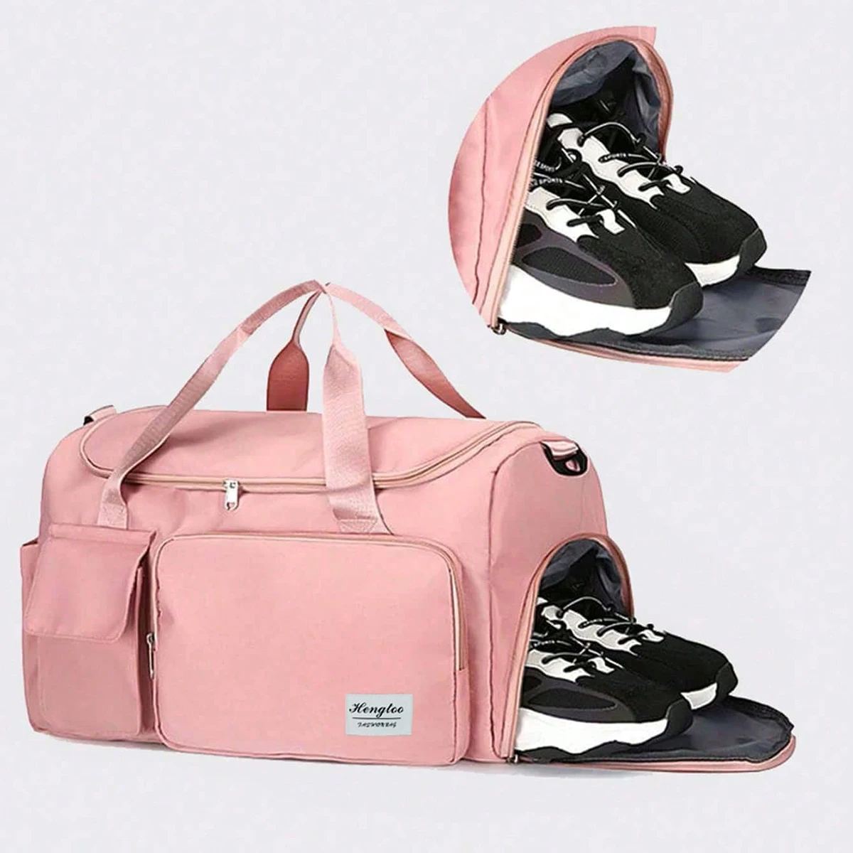 Stylish and simple fitness handbag, multifunctional large-capacity portable travel bag, perfect for short business trips.
Stylish and simple fitness handbag, multifunctional large-capacity portable travel bag, perfect for short business trips.