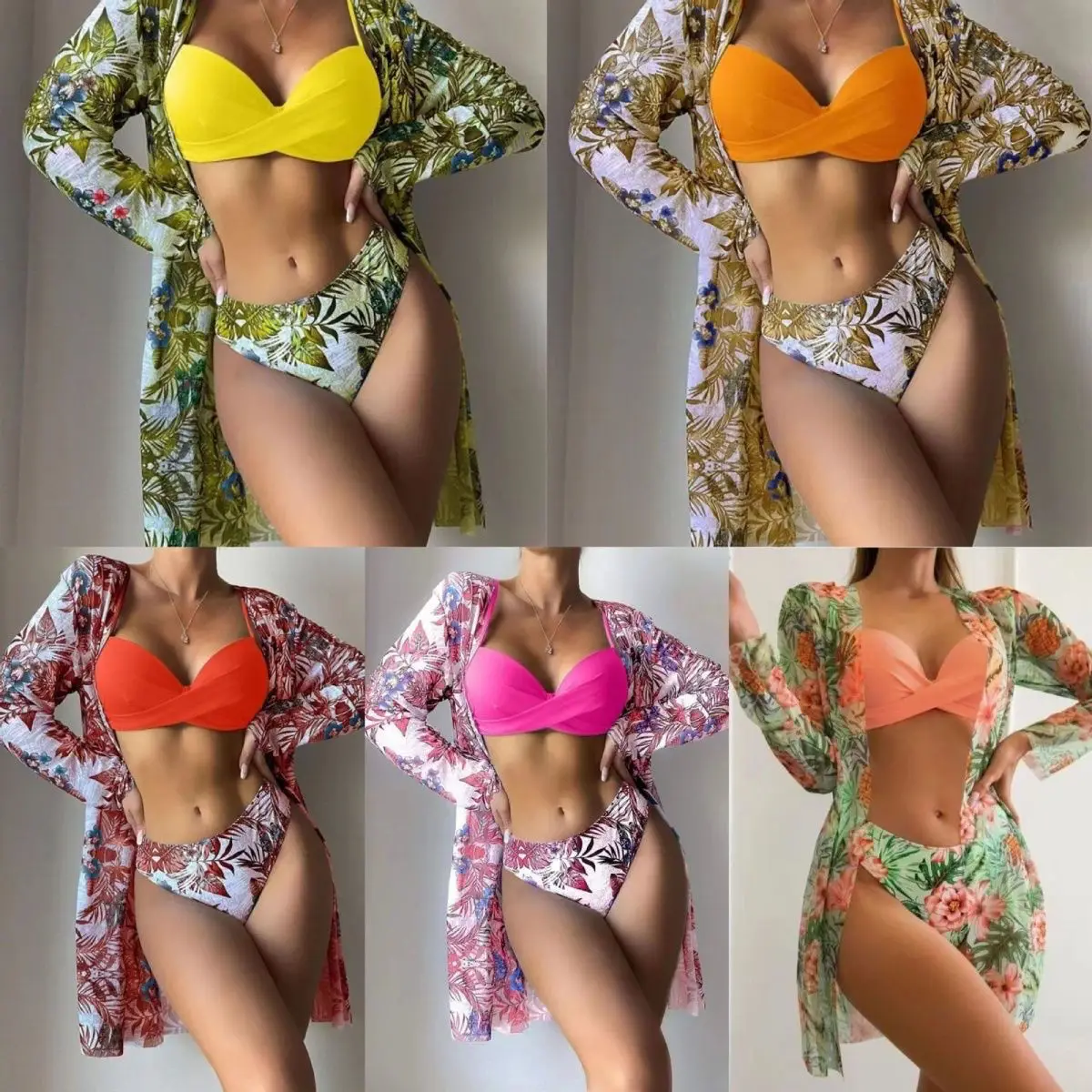 2024 New Yarn Skirt 3 Piece Swimwear Lady Printed Sexy Gathering Bohemian Short Skirt High Top bikini 3 Sets Bohemian Style
2024 New Yarn Skirt 3 Piece Swimwear Lady Printed Sexy Gathering Bohemian Short Skirt High Top bikini 3 Sets Bohemian Style
