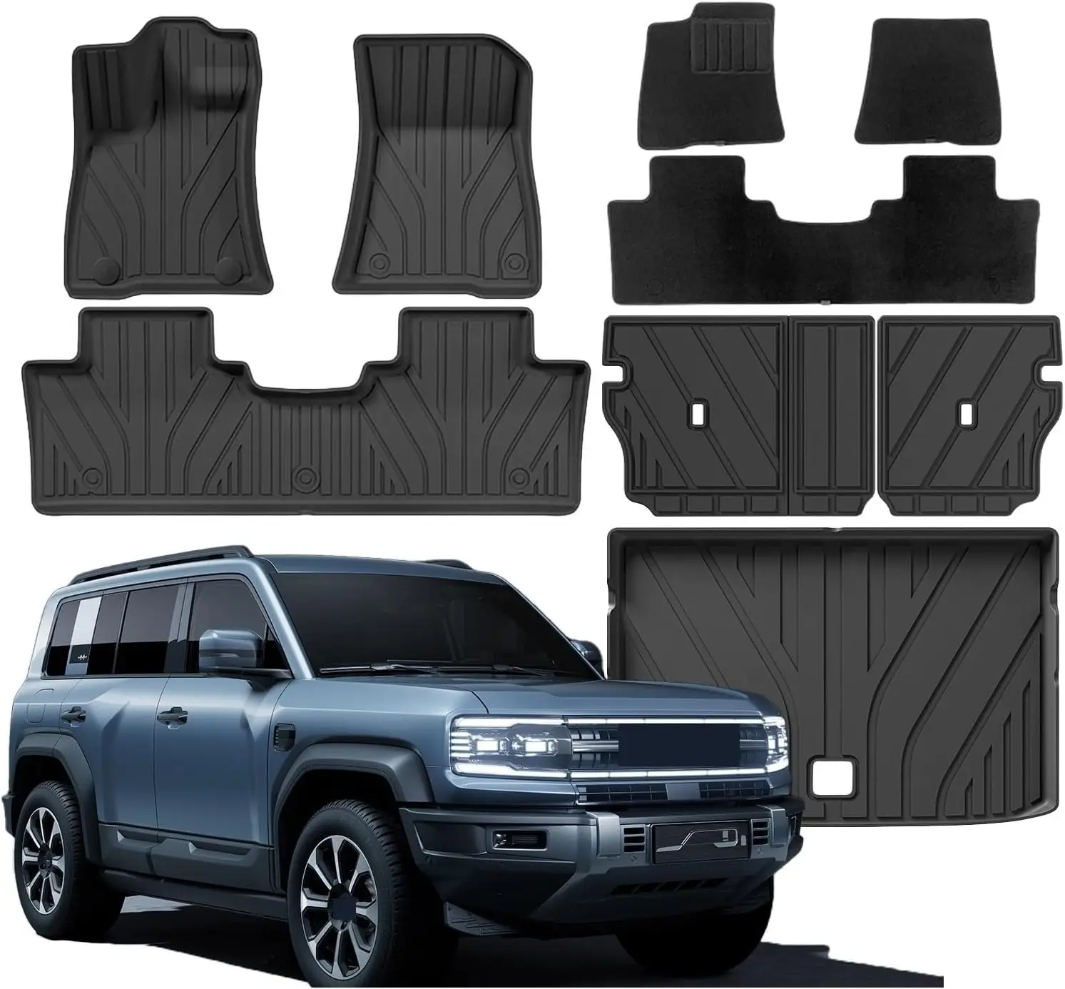 TPE Floor Mats,Floor Mats Compatible with BYD Formula Leopard 5 Bao 5 2025-2023 Cargo Liners Protectors Non-Slip
TPE Floor Mats,Floor Mats Compatible with BYD Formula Leopard 5 Bao 5 2025-2023 Cargo Liners Protectors Non-Slip