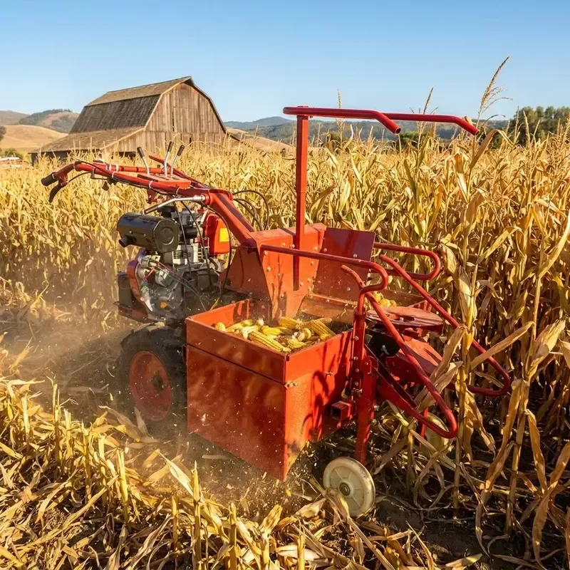 Small Corn Harvester Diesel Powered Single Row Maize Picker with Low Loss Rate
Small Corn Harvester Diesel Powered Single Row Maize Picker with Low Loss Rate