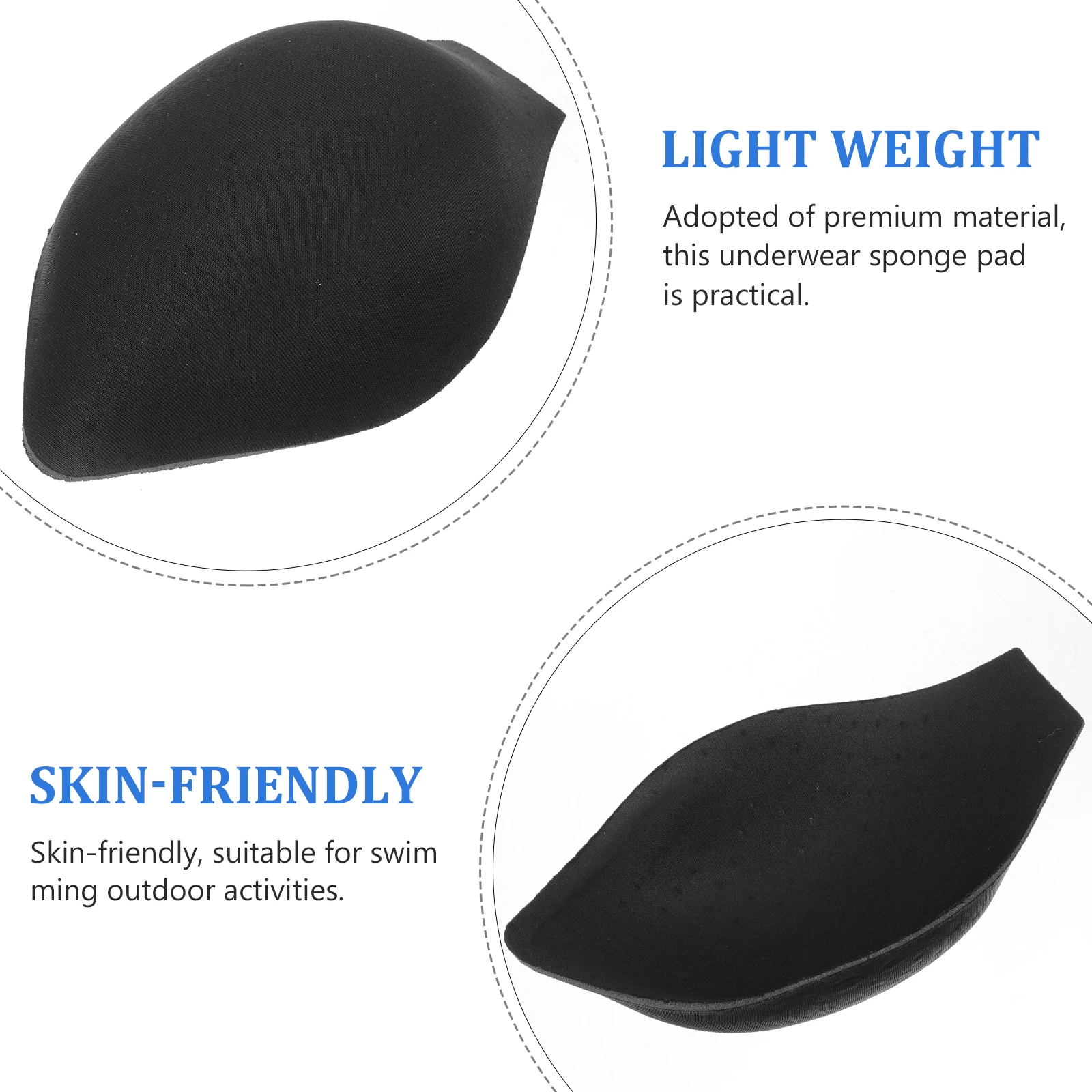 4Pcs Swimwear Sponge Pad for Men Underwear Cup Bulge Booster Briefs Pads Supportive Comfortable Must-Have
4Pcs Swimwear Sponge Pad for Men Underwear Cup Bulge Booster Briefs Pads Supportive Comfortable Must-Have