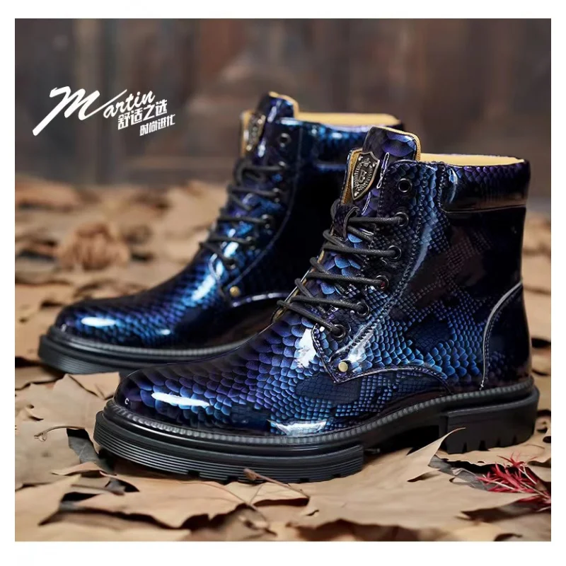Big Yellow Boots High-Top Boots: Autumn Men's Genuine Leather Shoes, 2024 New Inner Height-Increasing Stylish Thickened Sole Wor
Big Yellow Boots High-Top Boots: Autumn Men's Genuine Leather Shoes, 2024 New Inner Height-Increasing Stylish Thickened Sole Wor