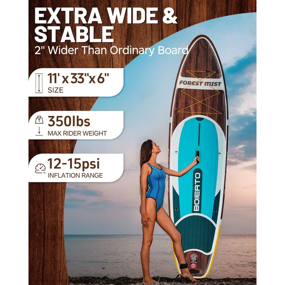 Stand Up Paddle Board 10834 1133 Extra Wide Paddle Boards for Adults, SUP with Premium Accessories amp Nylon Backpack, Adjustab
Stand Up Paddle Board 10834 1133 Extra Wide Paddle Boards for Adults, SUP with Premium Accessories amp Nylon Backpack, Adjustab