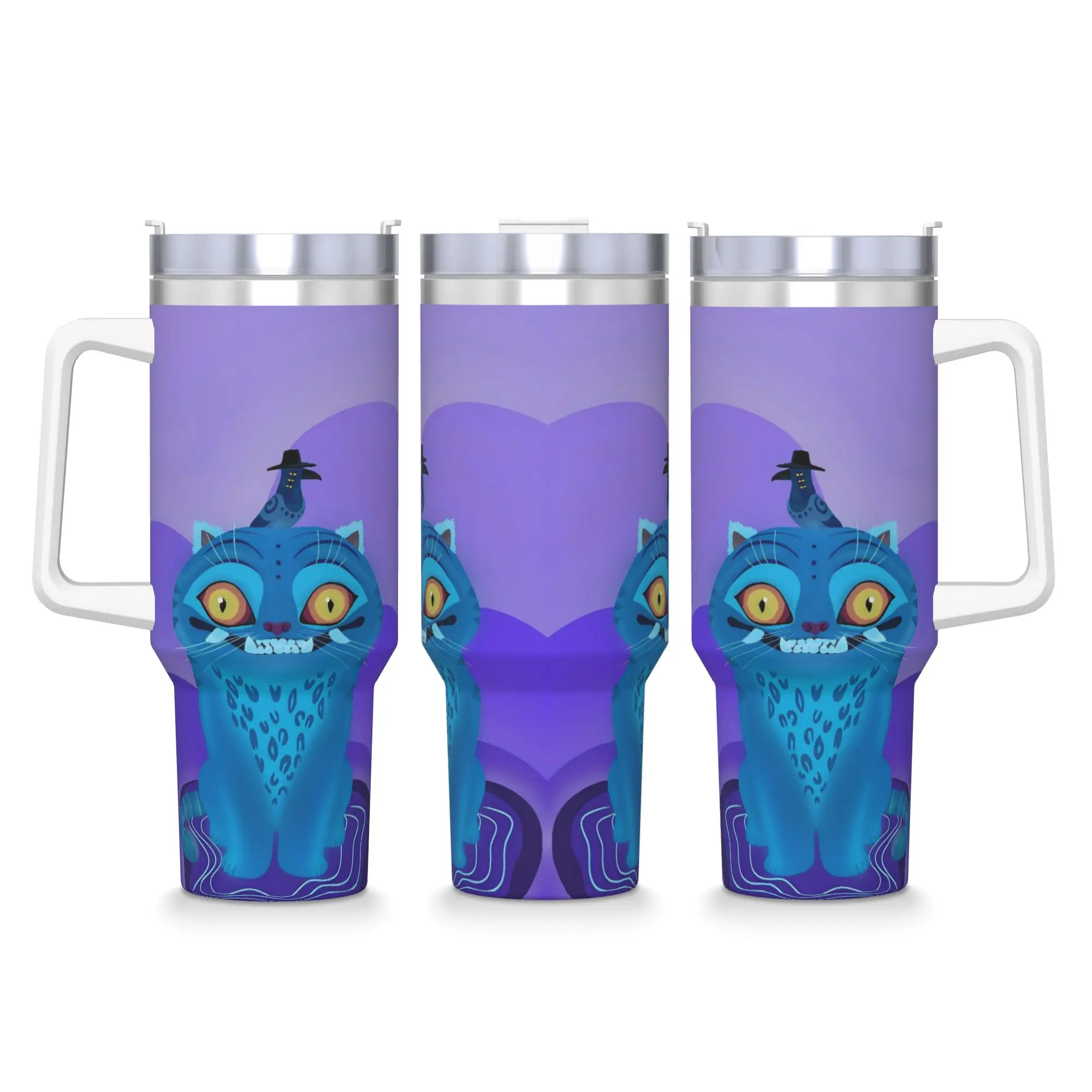 Стакан из нержавеющей стали Kpop Demon Hunters Derpy Tiger в фиолетовых термочашках, герметичные автомобильные кружки для горячих напитков, бутылка для воды
Стакан из нержавеющей стали Kpop Demon Hunters Derpy Tiger в фиолетовых термочашках, герметичные автомобильные кружки для горячих напитков, бутылка для воды