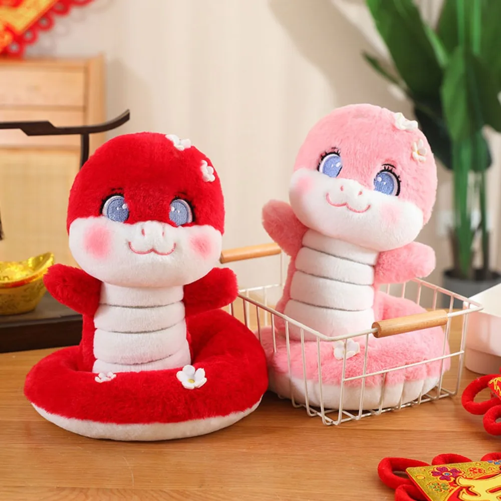 Flower 2025 Snake Year Mascot Doll Stuffed Soft Snake Plush Doll Toy with Hand Anime Lucky Snake Plushies Doll Children
Flower 2025 Snake Year Mascot Doll Stuffed Soft Snake Plush Doll Toy with Hand Anime Lucky Snake Plushies Doll Children