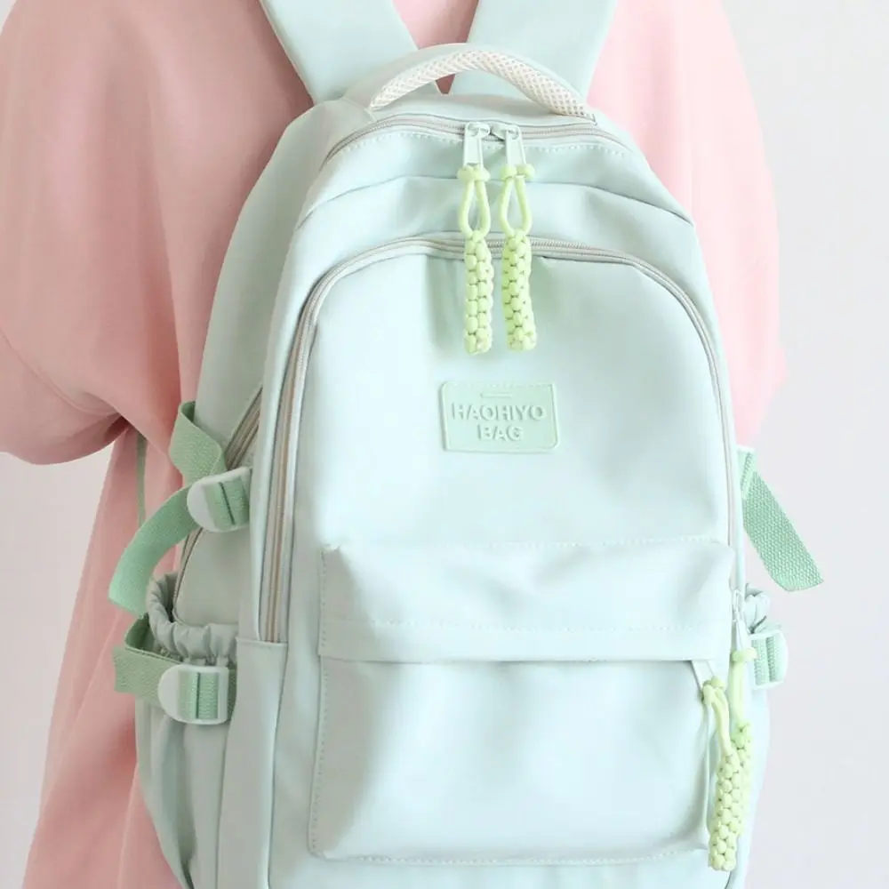 Gift Solid Fresh Color Backpack Large Capacity Korean Style Students School Bag Handbag Storage Bag Shoulder Bag Outdoor
Gift Solid Fresh Color Backpack Large Capacity Korean Style Students School Bag Handbag Storage Bag Shoulder Bag Outdoor