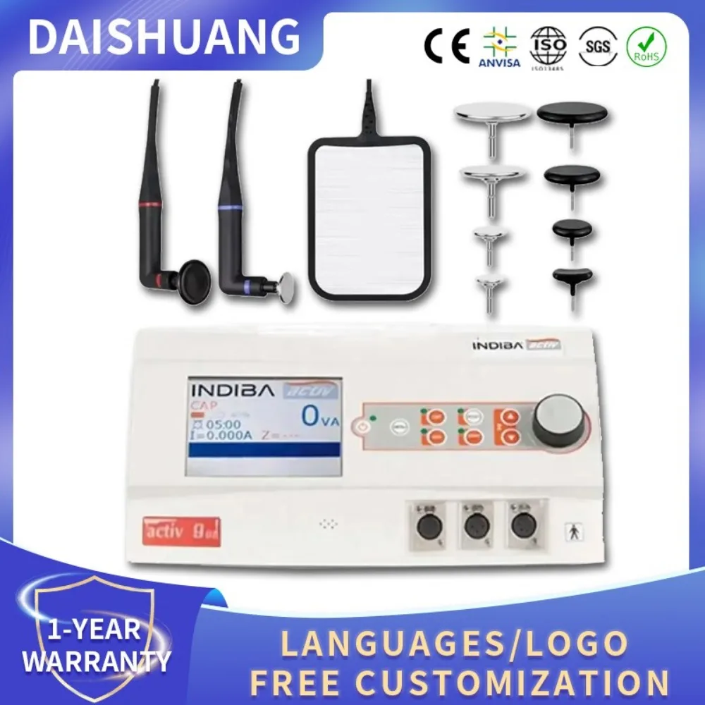 INDIBA Activ 902 RF Diathermy Face Lift Body Sliming Machine Wrinkle Removal Pain Relief Anti-Cellulite Beauty Equipment
INDIBA Activ 902 RF Diathermy Face Lift Body Sliming Machine Wrinkle Removal Pain Relief Anti-Cellulite Beauty Equipment