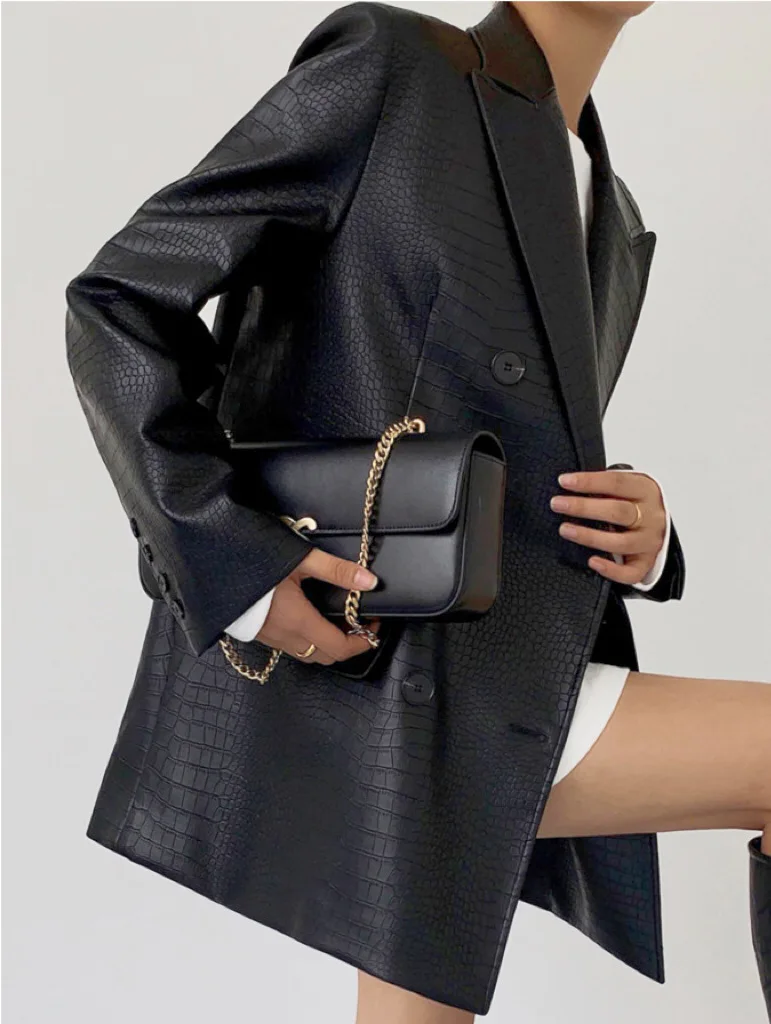 2023 Genuine Leather Jacket, Sheep Skin, Spring and Autumn Lapel, Slimming Double Breasted, Medium Length Genuine Leather Emboss
2023 Genuine Leather Jacket, Sheep Skin, Spring and Autumn Lapel, Slimming Double Breasted, Medium Length Genuine Leather Emboss