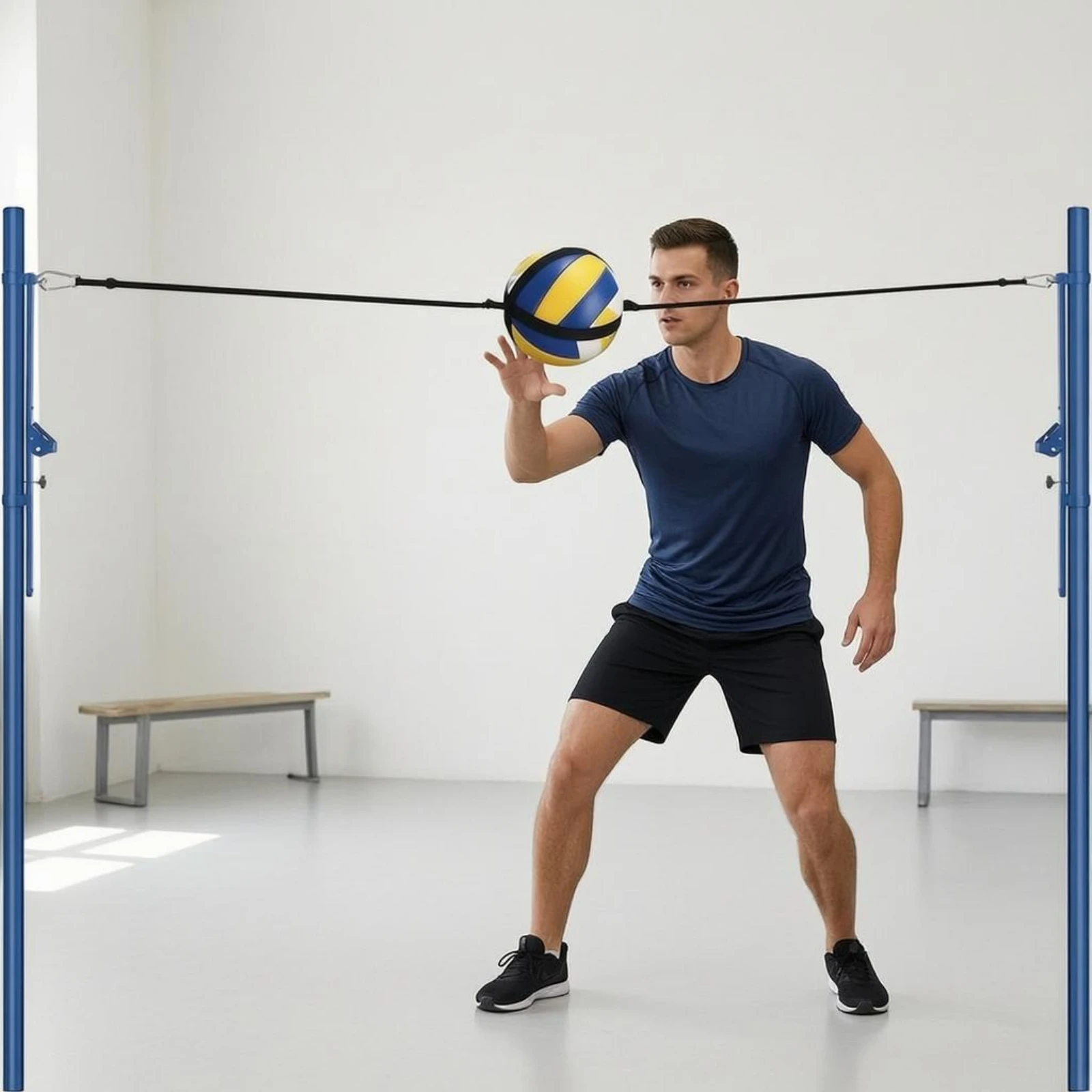 Volleyball Hitting Coach Nylon Volleyball Hand Coach Hand Control Training Tool Solo Practice Easy to Use
Volleyball Hitting Coach Nylon Volleyball Hand Coach Hand Control Training Tool Solo Practice Easy to Use