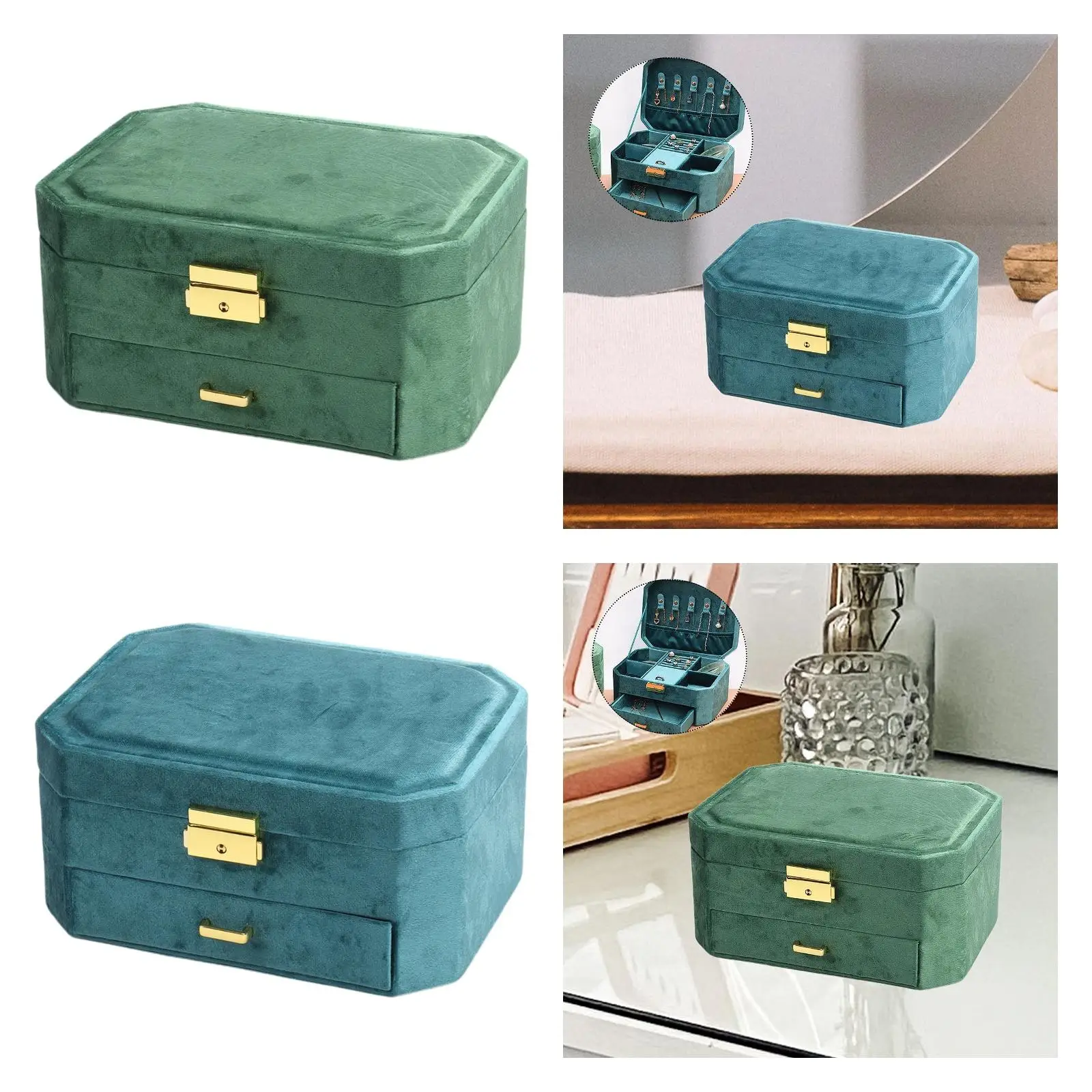 Jewelry Storage Box Simple Elegant Rings Box Gift with Lock Jewelry Storage Case for Bracelet Earring Rings Pendant Wedding
Jewelry Storage Box Simple Elegant Rings Box Gift with Lock Jewelry Storage Case for Bracelet Earring Rings Pendant Wedding
