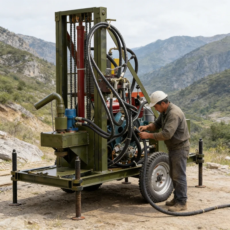 Customized 100m 150m 200m 300m Portable Diesel Hydraulic Water Well Drilling Rig Crawler Mobility Diesel Water Well Drilling Rig
Customized 100m 150m 200m 300m Portable Diesel Hydraulic Water Well Drilling Rig Crawler Mobility Diesel Water Well Drilling Rig