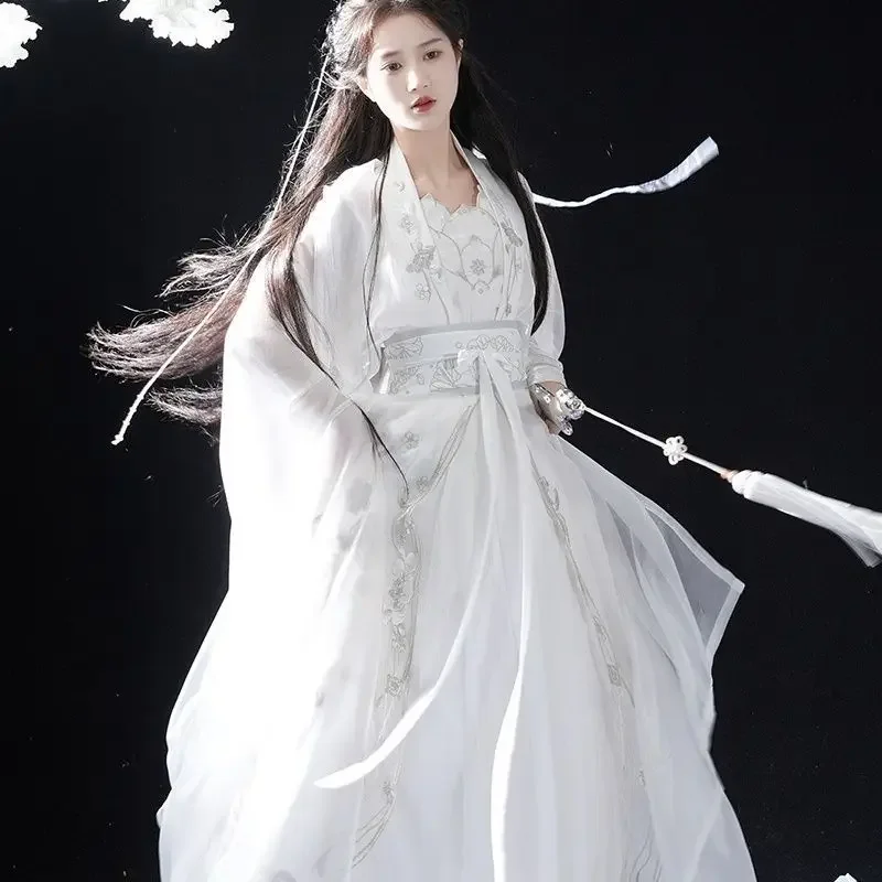 Embroidery Chivalrous Ancient Costume Handsome Hanfu New Women's Suit High-End Wei, Jin, Southern and Northern Dynasties costume
Embroidery Chivalrous Ancient Costume Handsome Hanfu New Women's Suit High-End Wei, Jin, Southern and Northern Dynasties costume