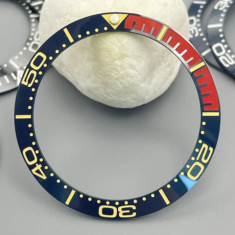 38mm*30.6mm Sloping Ceramic Bezel Inserts GMT and Diving watch Insert For 40mm Mens Watch Replace Watch Face Watch Bezel Inserts
38mm*30.6mm Sloping Ceramic Bezel Inserts GMT and Diving watch Insert For 40mm Mens Watch Replace Watch Face Watch Bezel Inserts