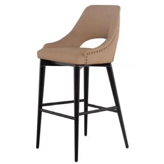 Барный стул с тканевой или кожаной обивкой и металлической основой Стул для столовой в ресторане Silla
Барный стул с тканевой или кожаной обивкой и металлической основой Стул для столовой в ресторане Silla