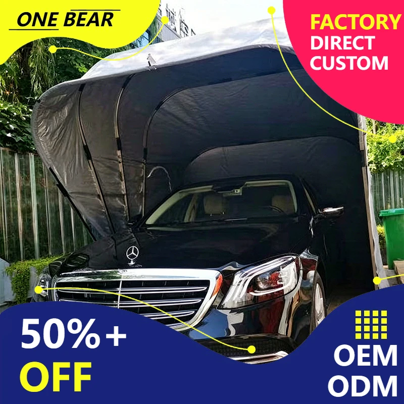 Any Size Custom Solar Powered Automatic Folding Carport Waterproof Sunshade Mobile Garage Outdoor Parking Oxford Fabric
Any Size Custom Solar Powered Automatic Folding Carport Waterproof Sunshade Mobile Garage Outdoor Parking Oxford Fabric