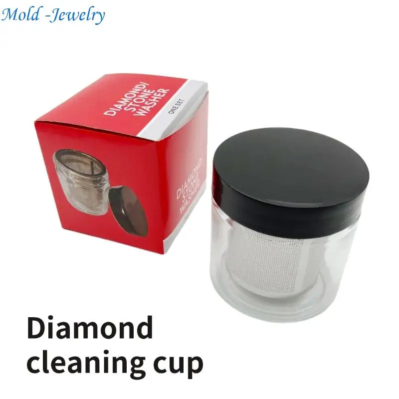 69HB Compact Jewelry Cleaning Jar With Metal Sieve For Beads Earrings Gemstones Safe Glass Container Metal Sieve for Beads
69HB Compact Jewelry Cleaning Jar With Metal Sieve For Beads Earrings Gemstones Safe Glass Container Metal Sieve for Beads