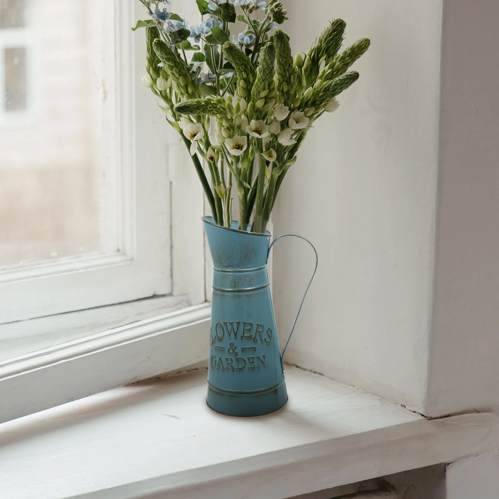 1pc Retro Kettle Vintage Flower Vase Iron Metal Jug Decorative Home Ornament Dried Flower Arrangement Farmhouse Style Bucket
1pc Retro Kettle Vintage Flower Vase Iron Metal Jug Decorative Home Ornament Dried Flower Arrangement Farmhouse Style Bucket
