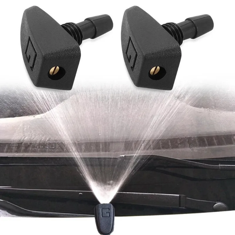 2 Pcs/Set Car Universal Front Windshield Wiper Nozzle Jet Sprayer Kits Sprinkler Water Fan Spout Cover Washer Outlet Adjustment
2 Pcs/Set Car Universal Front Windshield Wiper Nozzle Jet Sprayer Kits Sprinkler Water Fan Spout Cover Washer Outlet Adjustment