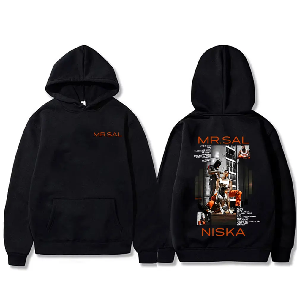 Rapper Niska Mr Sal Album Graphic Hoodie Men Women Clothing Hip Hop Fashion Pop Music Sweatshirt Men's Casual Oversized Pullover
Rapper Niska Mr Sal Album Graphic Hoodie Men Women Clothing Hip Hop Fashion Pop Music Sweatshirt Men's Casual Oversized Pullover