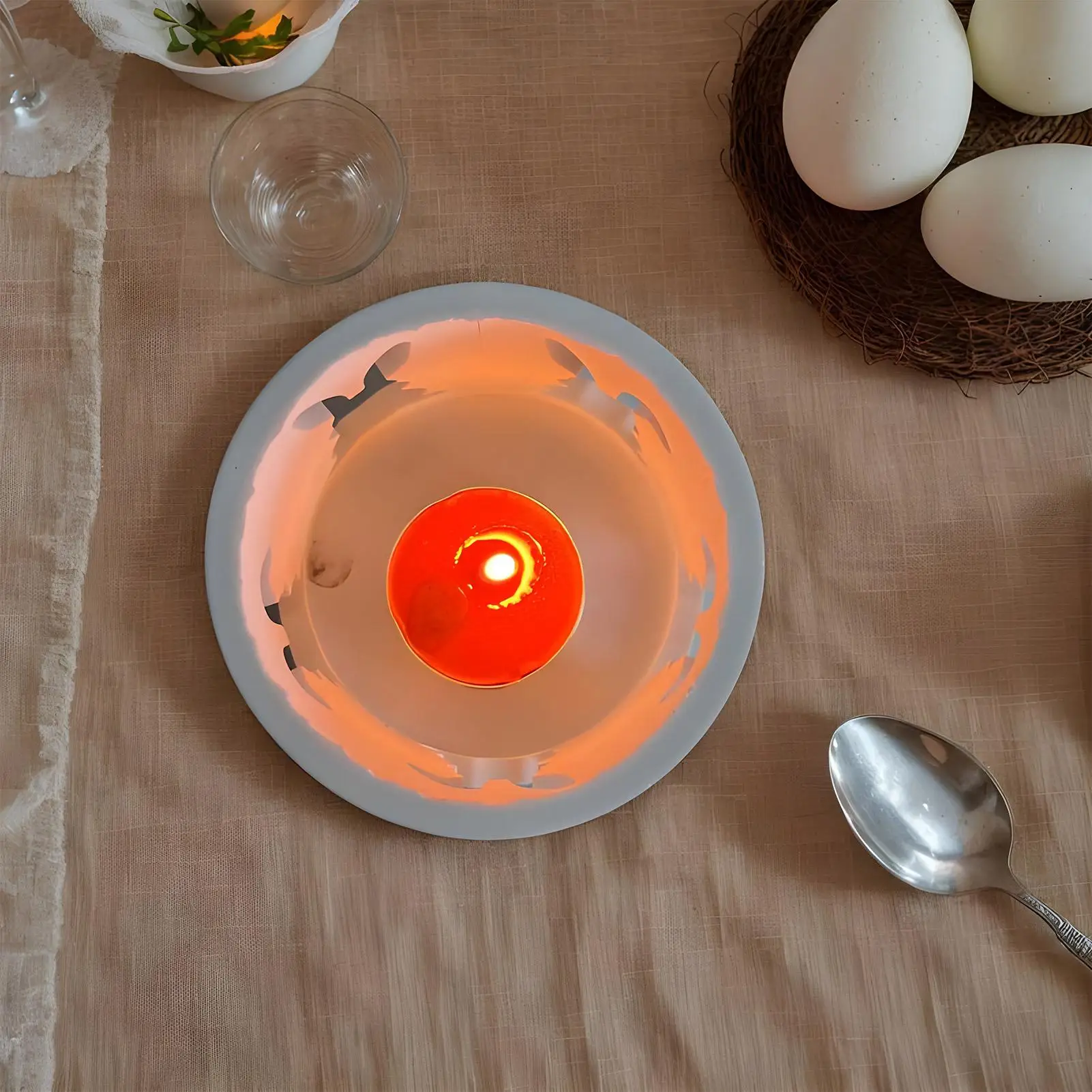 Candle Holder Casting MoldS Food Grade Non Stick Mould Hollow Rabbit Design Silicone Molds For Wax Epoxy Resin Plaster Soybeans
Candle Holder Casting MoldS Food Grade Non Stick Mould Hollow Rabbit Design Silicone Molds For Wax Epoxy Resin Plaster Soybeans