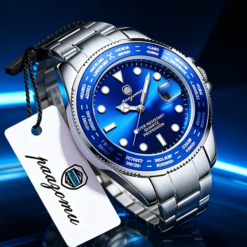 Original Design PAAZOMU Brand Watches For Men Fashion Full Stainless Steel Date Quartz Watch 시계 Erkek Kol Satleri Relogio
Original Design PAAZOMU Brand Watches For Men Fashion Full Stainless Steel Date Quartz Watch 시계 Erkek Kol Satleri Relogio