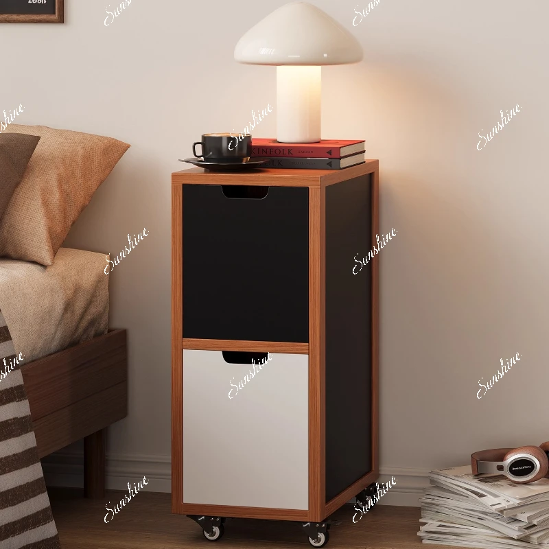 Ultra-narrow color matching bedside table, minimalist bedroom bedside removable bedside seam cabinet
Ultra-narrow color matching bedside table, minimalist bedroom bedside removable bedside seam cabinet