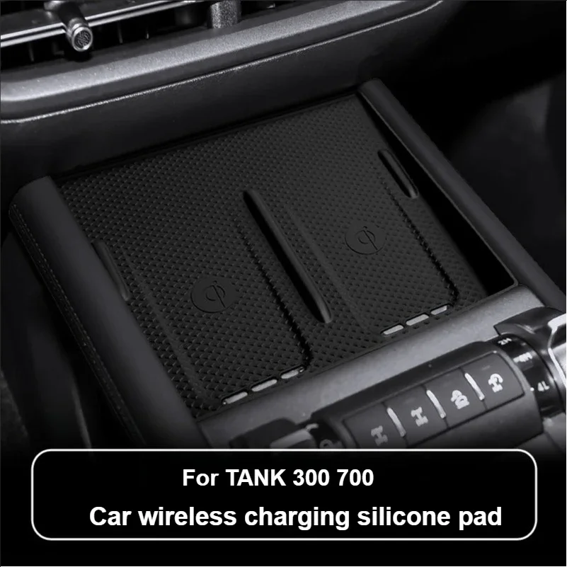 For Great Wall TANK 300 2025 TANK700 New Energy Car Center Wireless Charger Silicone Anti-slip Mat 300 700 Wireless Charging Pad
For Great Wall TANK 300 2025 TANK700 New Energy Car Center Wireless Charger Silicone Anti-slip Mat 300 700 Wireless Charging Pad