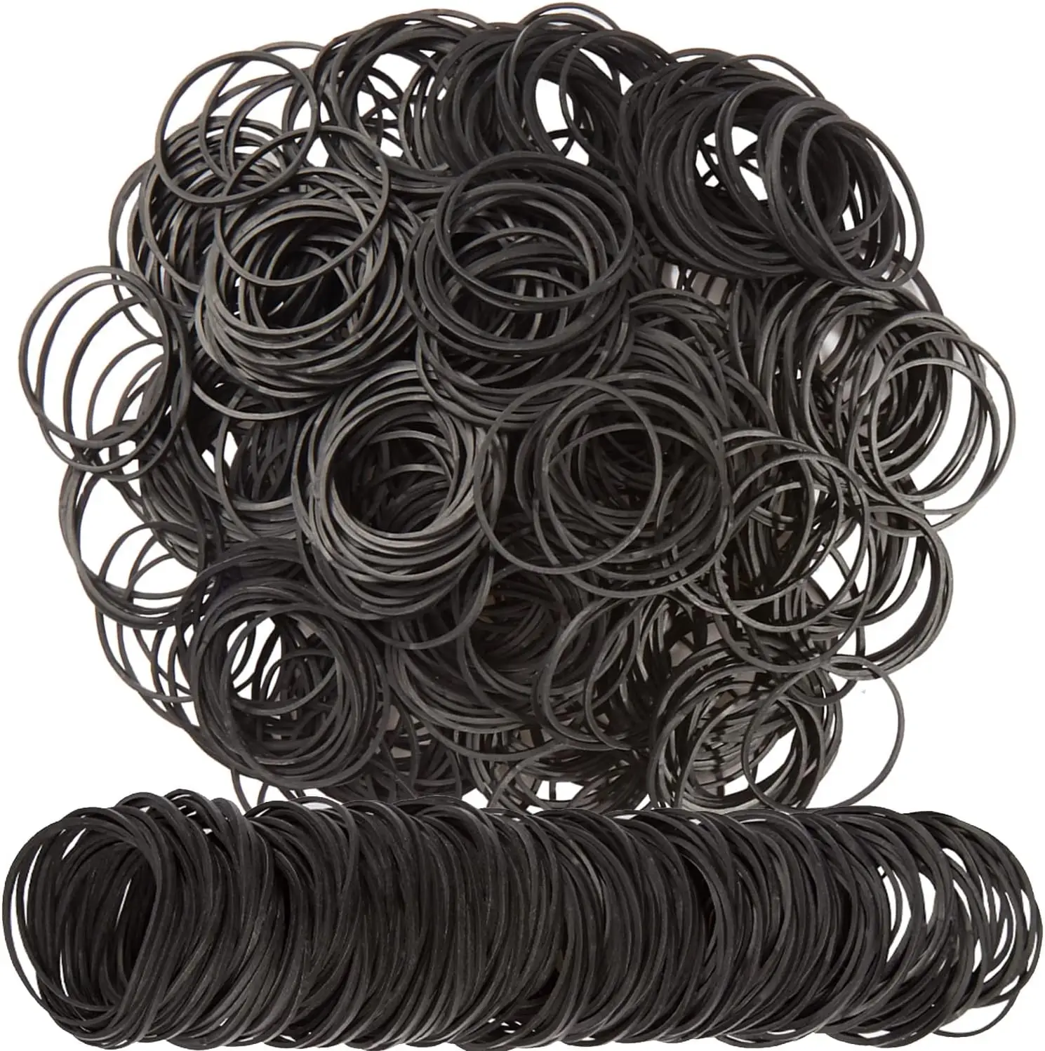 600Pcs #16 Black Rubber Bands, 2.37in Length, Strong Elasticity for Office & Home
600Pcs #16 Black Rubber Bands, 2.37in Length, Strong Elasticity for Office & Home