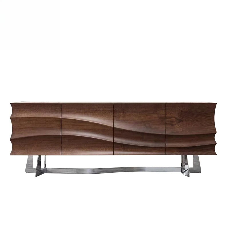 Solid wood light luxury art designer high-end dining side cabinet, villa luxury home TV cabinet
Solid wood light luxury art designer high-end dining side cabinet, villa luxury home TV cabinet