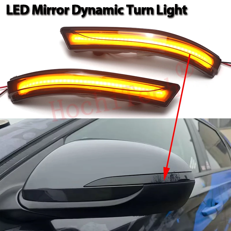 For Hyundai I30 / I30N PD Hatchback 2016-23 Elantra AD GT 16-22 2pcs Flowing Mirror Dynamic LED Turn Signal Light Car Styling
For Hyundai I30 / I30N PD Hatchback 2016-23 Elantra AD GT 16-22 2pcs Flowing Mirror Dynamic LED Turn Signal Light Car Styling