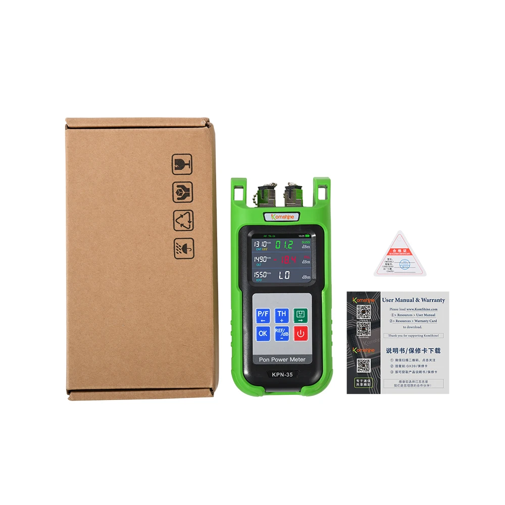 High Quality Fiber Optical Pon Power Meter for Pon Network Testing, KPN-35, 1310nm, 1490nm, 1550nm
High Quality Fiber Optical Pon Power Meter for Pon Network Testing, KPN-35, 1310nm, 1490nm, 1550nm