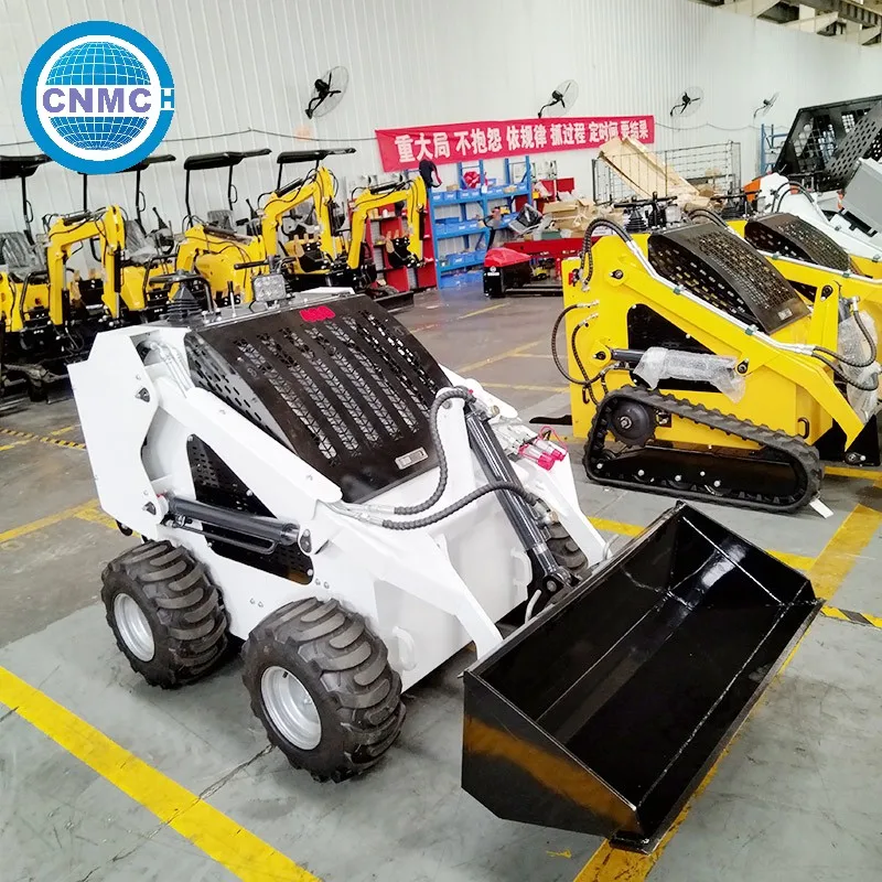CNMC Mini Skid Steer Loader Compact Stand-on CE EPA Euro 5 Engine Wheel Skid Steer Loader Customized Skid Steer Farm Use
CNMC Mini Skid Steer Loader Compact Stand-on CE EPA Euro 5 Engine Wheel Skid Steer Loader Customized Skid Steer Farm Use